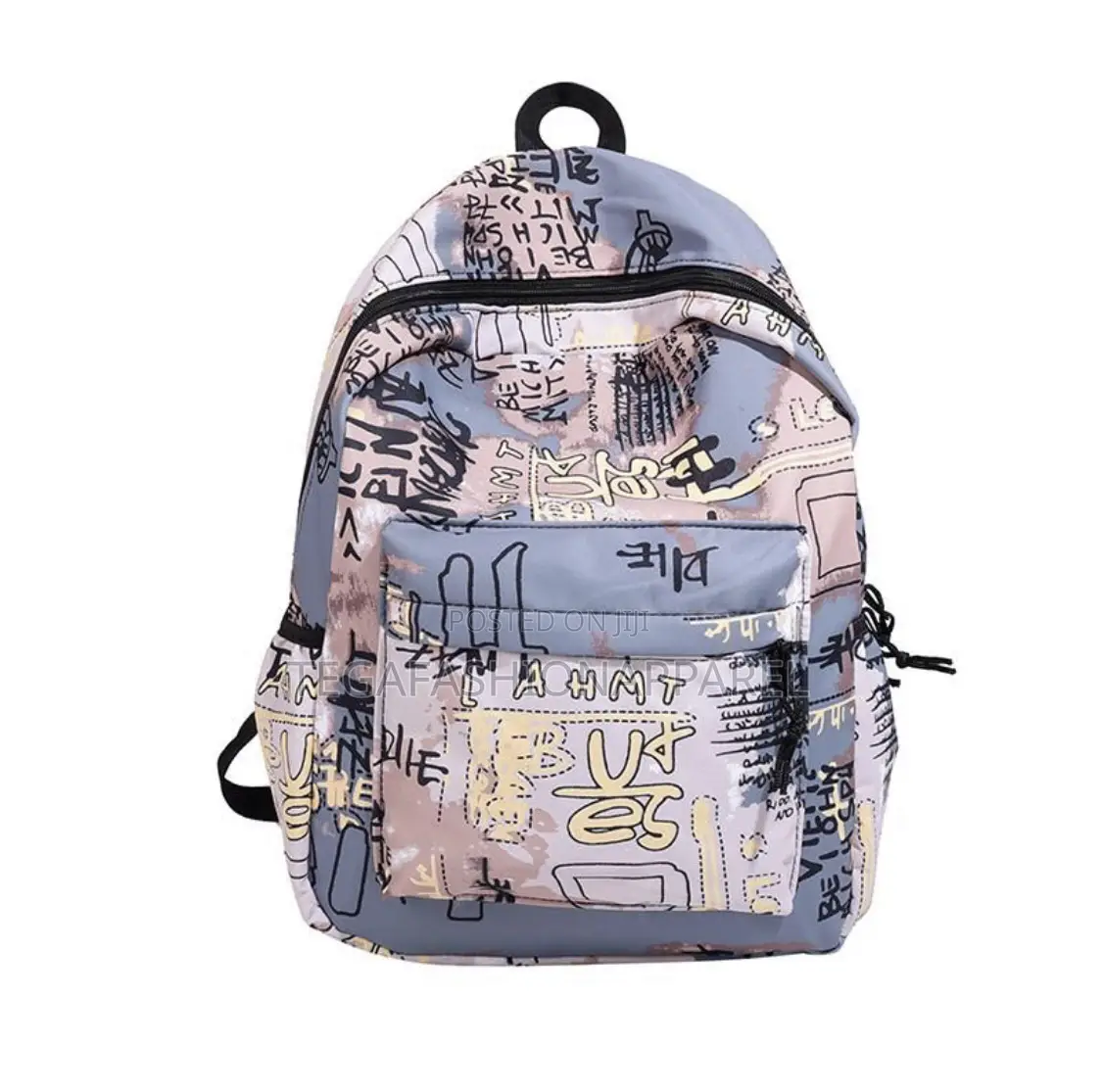 Multicolored Graffiti Backpack