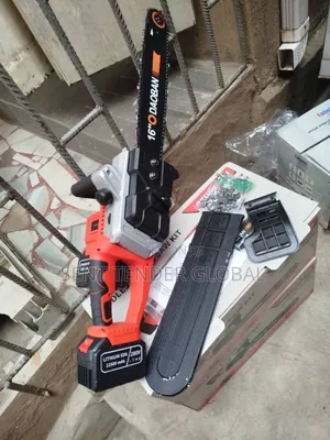 16" Cordless Chain Saw With Battery