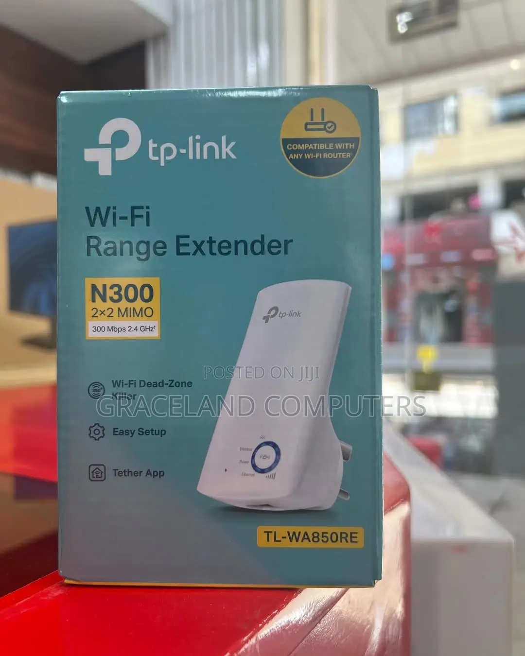 Tp-Link 300mbps Tl-Wa850re Universal Wifi Range Extender