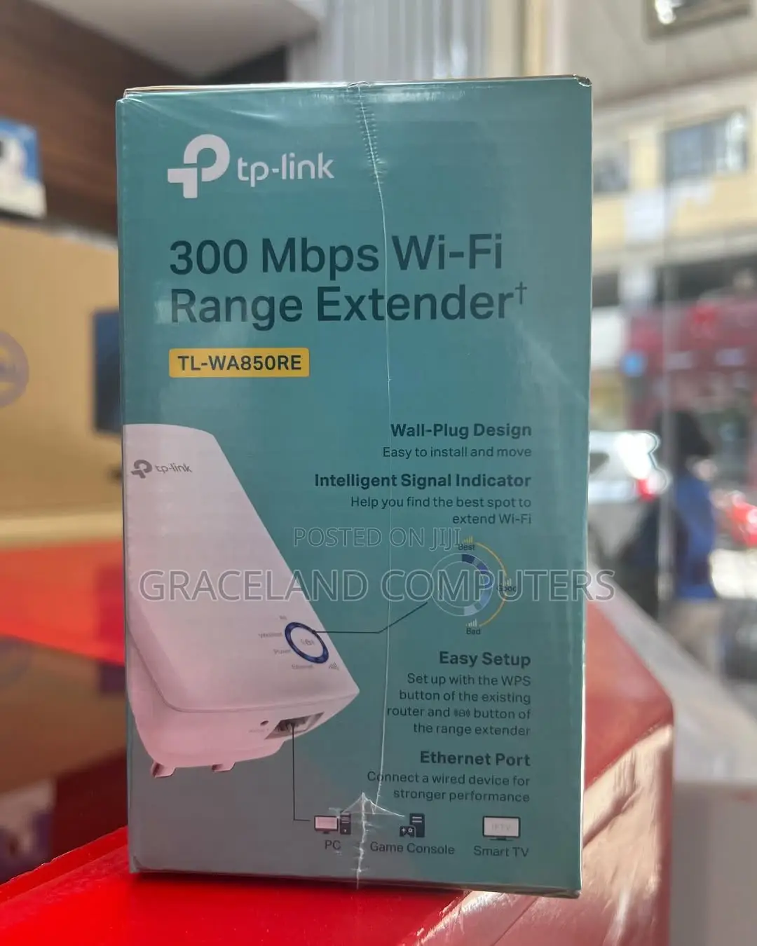 Tp-Link 300mbps Tl-Wa850re Universal Wifi Range Extender