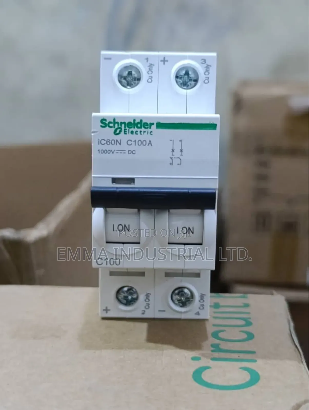 Schneider Breaker 2pole 100a