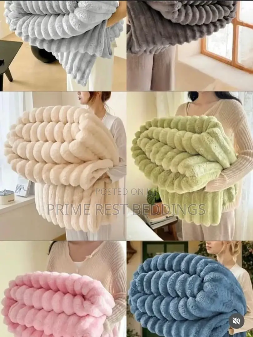 Thick Fluffy Chunky Blanket