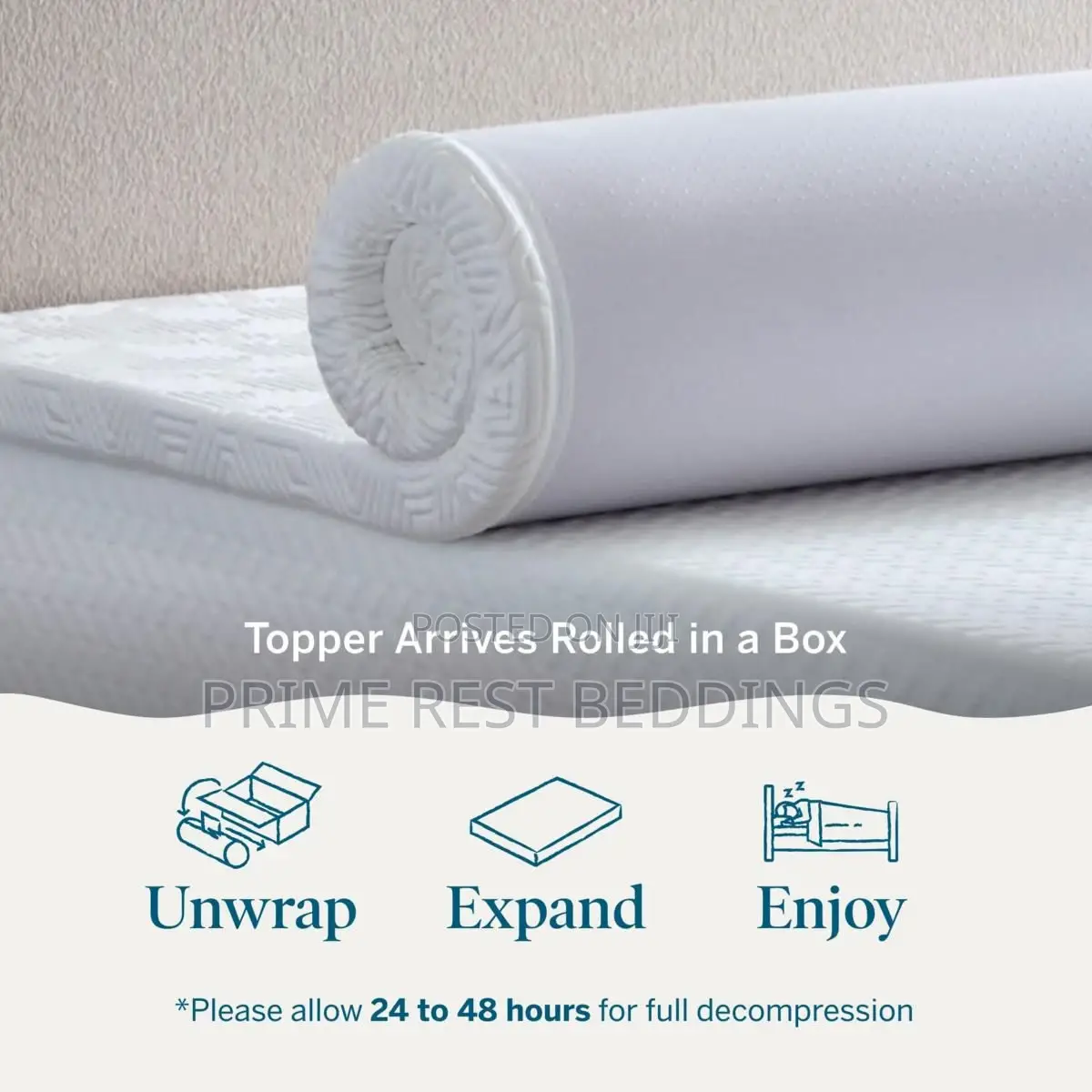 Memory Foam Mattress Topper
