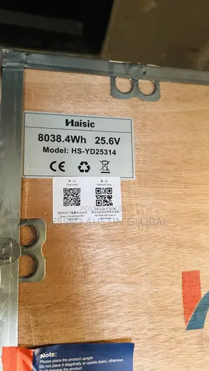 8kwh 48v Haisic Lithium Ion Batteries. Very Strong and Reliable
