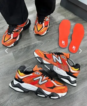 New Balance 9060 DTLR Fire Sign Sneakers