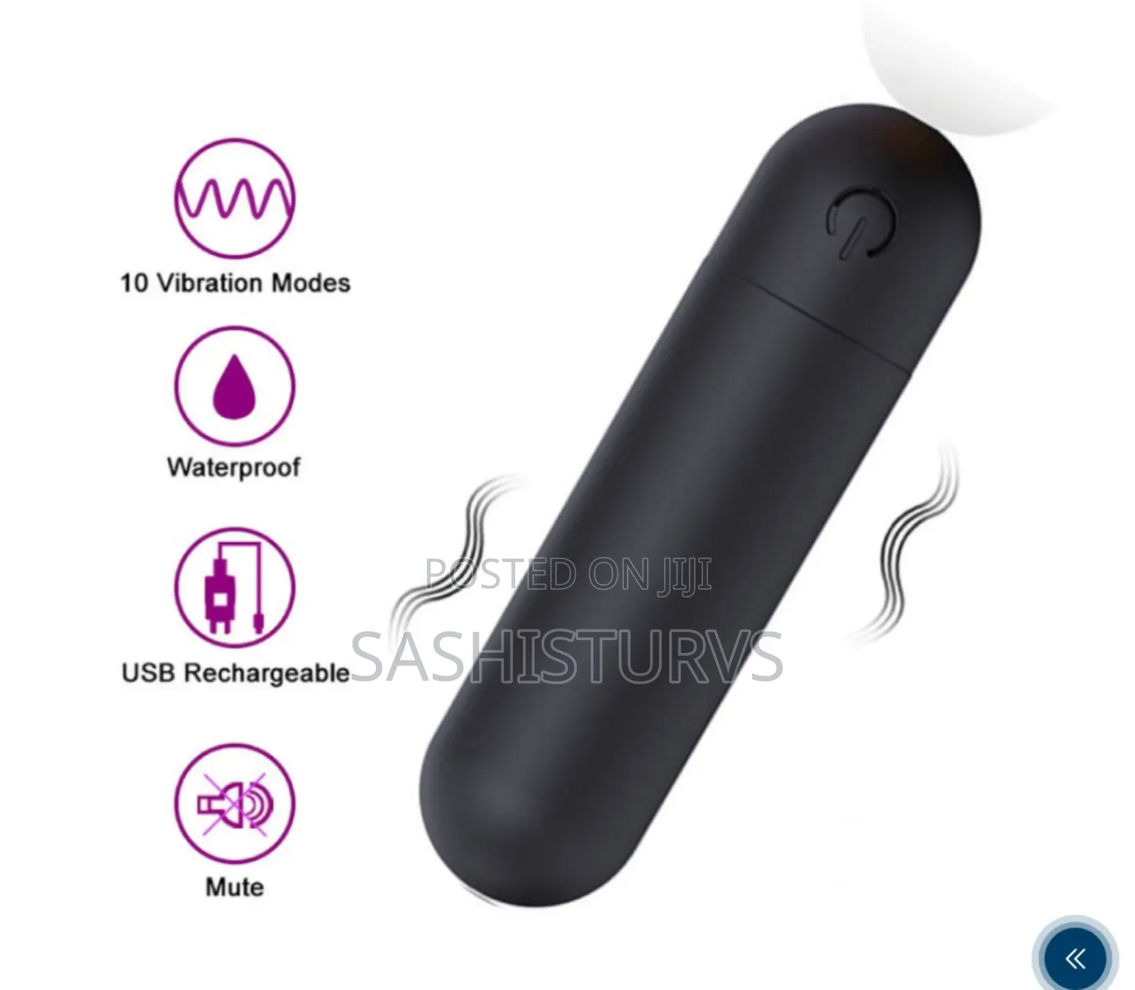 Rechargeable Powerful Bullet Vibrator