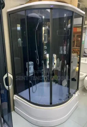 120 By 90 Shower Room Black Frame