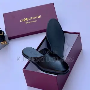 Original Desaudage Leather Mules for Men