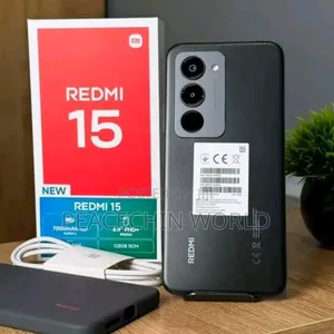 New Xiaomi Redmi 15 128 GB Black