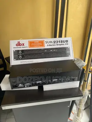 Dbx Double Equalizer 231sub