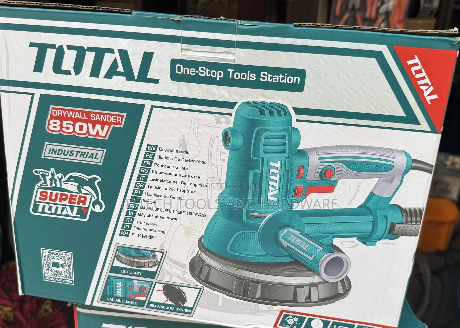 Total 850w Industrial Drywall Sander (Model Tdws10508).