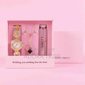 Pink Jolie Watch/Jewelry Set