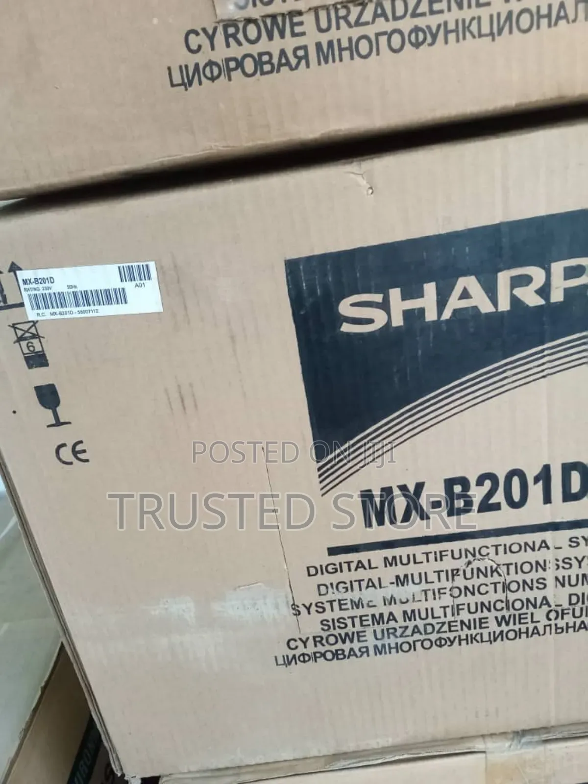 Sharp Photo Copy Machine Mx B201d 3 in 1 Table Top Size