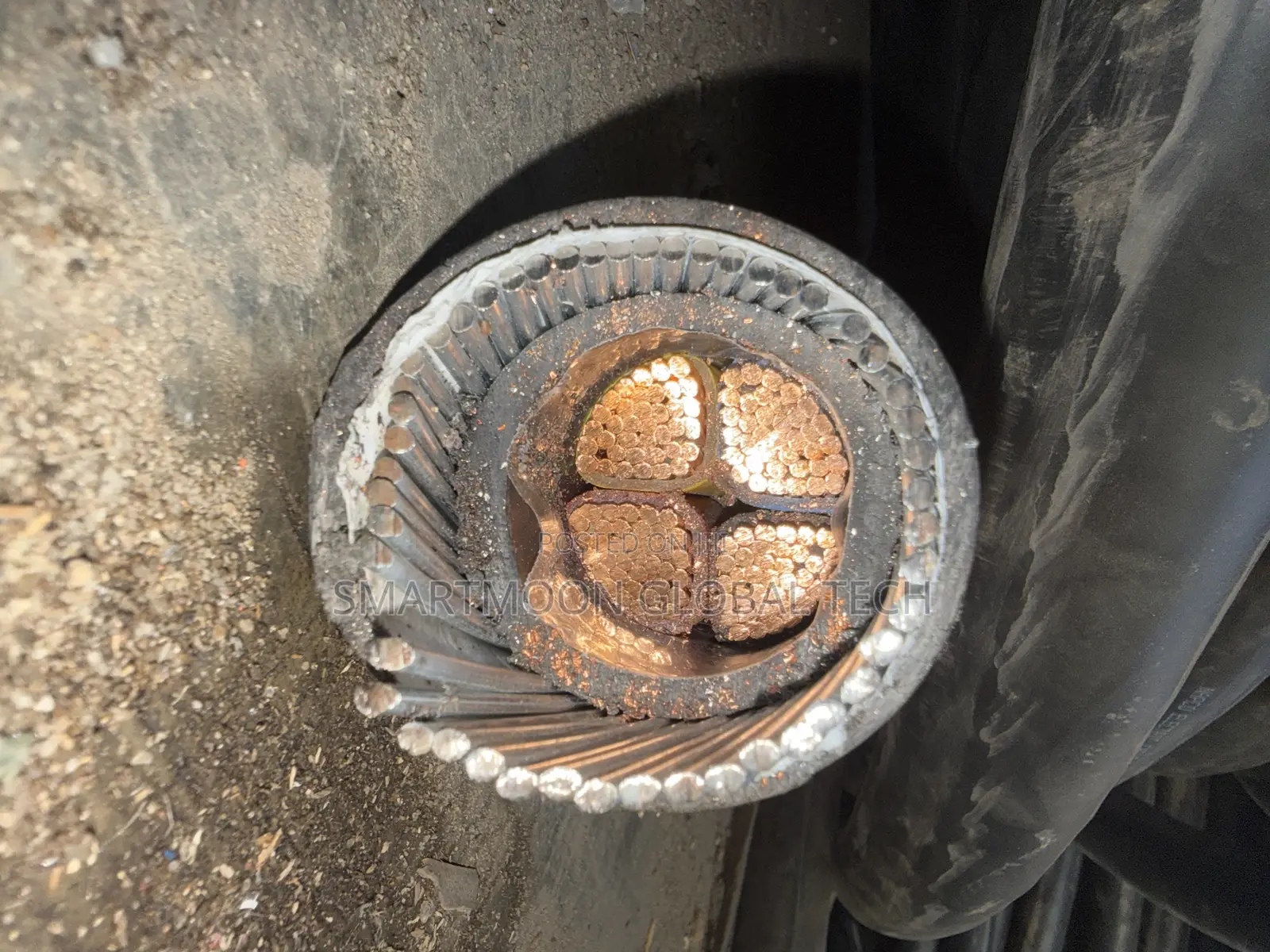120mm 4core Nigeria Armored Cable