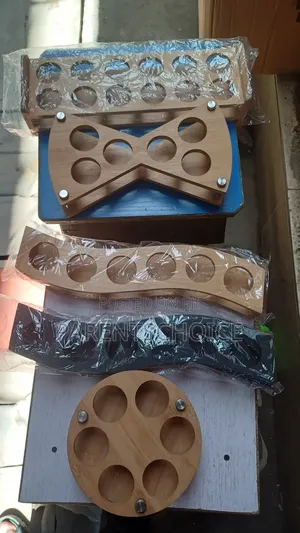 Wooden Shot Rack