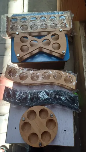 Wooden Shot Rack