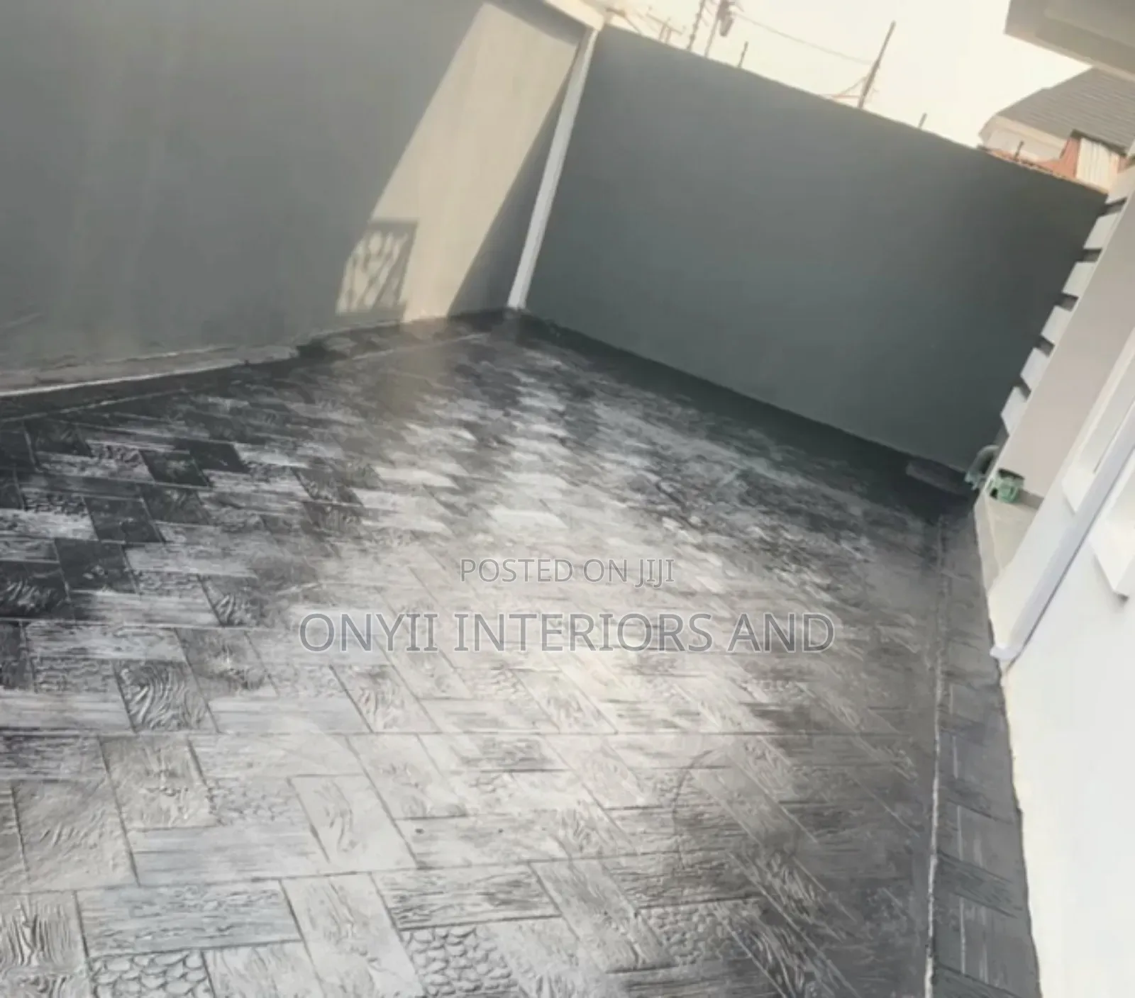 Concrete Stamp Floor