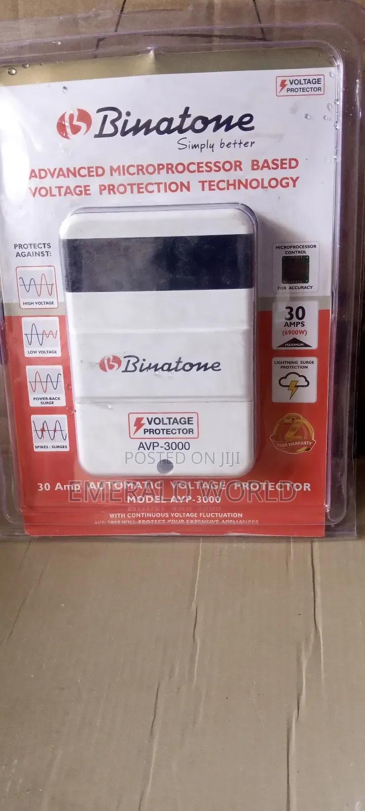 Binatone Automatic Voltage Protector (Avp-3000)