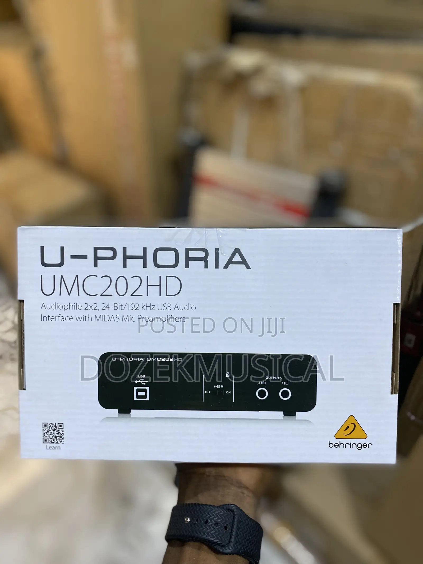 Behringer Umc202hd Soundcard