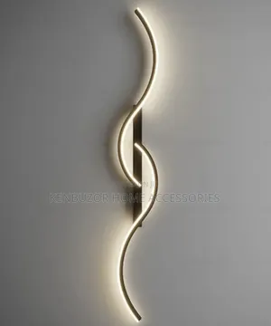 Gold and Black Modern Design Luxury Led Wall Lamp