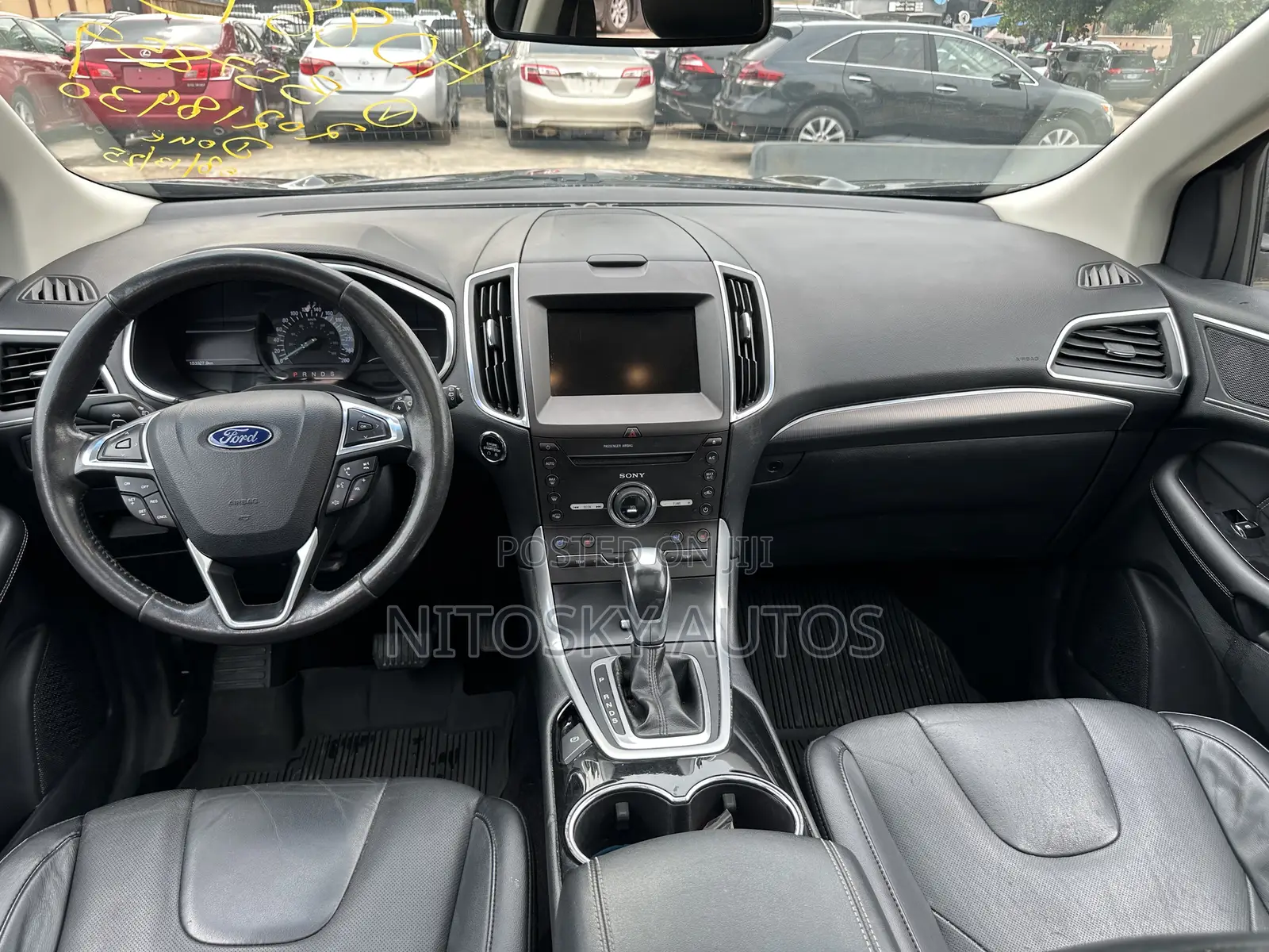 Ford Edge Titanium 4dr AWD (2.0L 4cyl 6A) 2016 Black