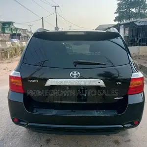 Toyota Highlander Limited 4x4 2009 Black