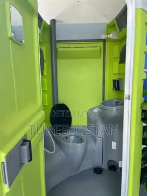 Clean Porta Potty Toilet