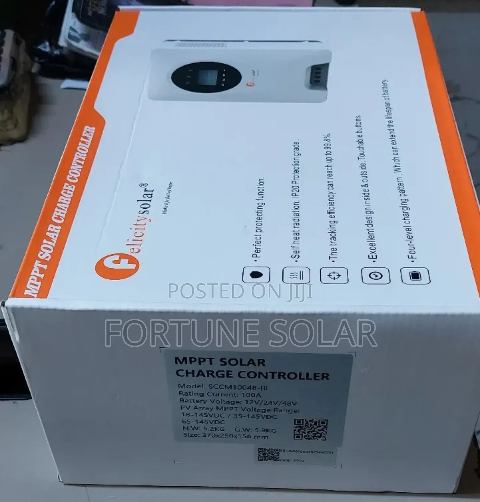 Felicity Chanrge Controller MPPT 100a