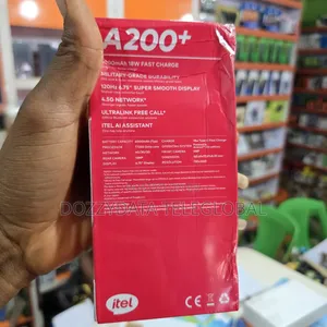 New Itel A200+ 64 GB Blue