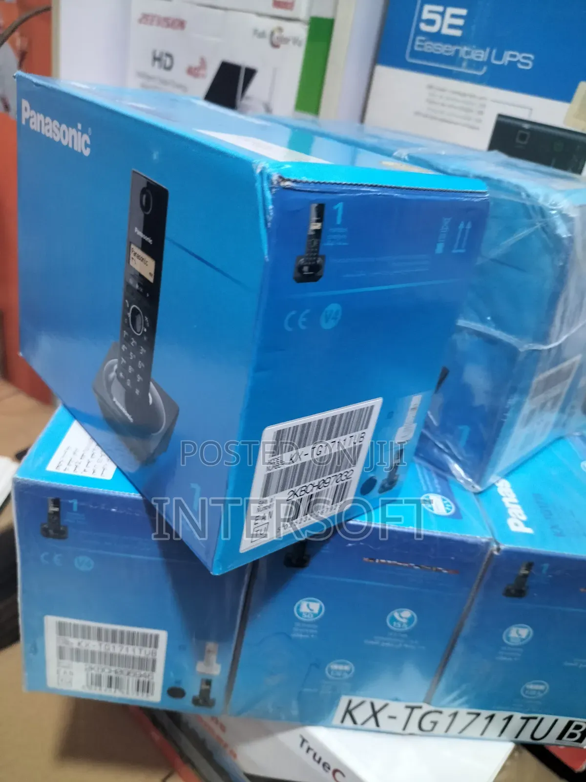 Digital Cordless LCD Intercom Display Phone.