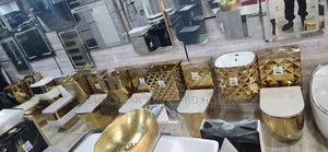 Luxury Gold Toilet Sets