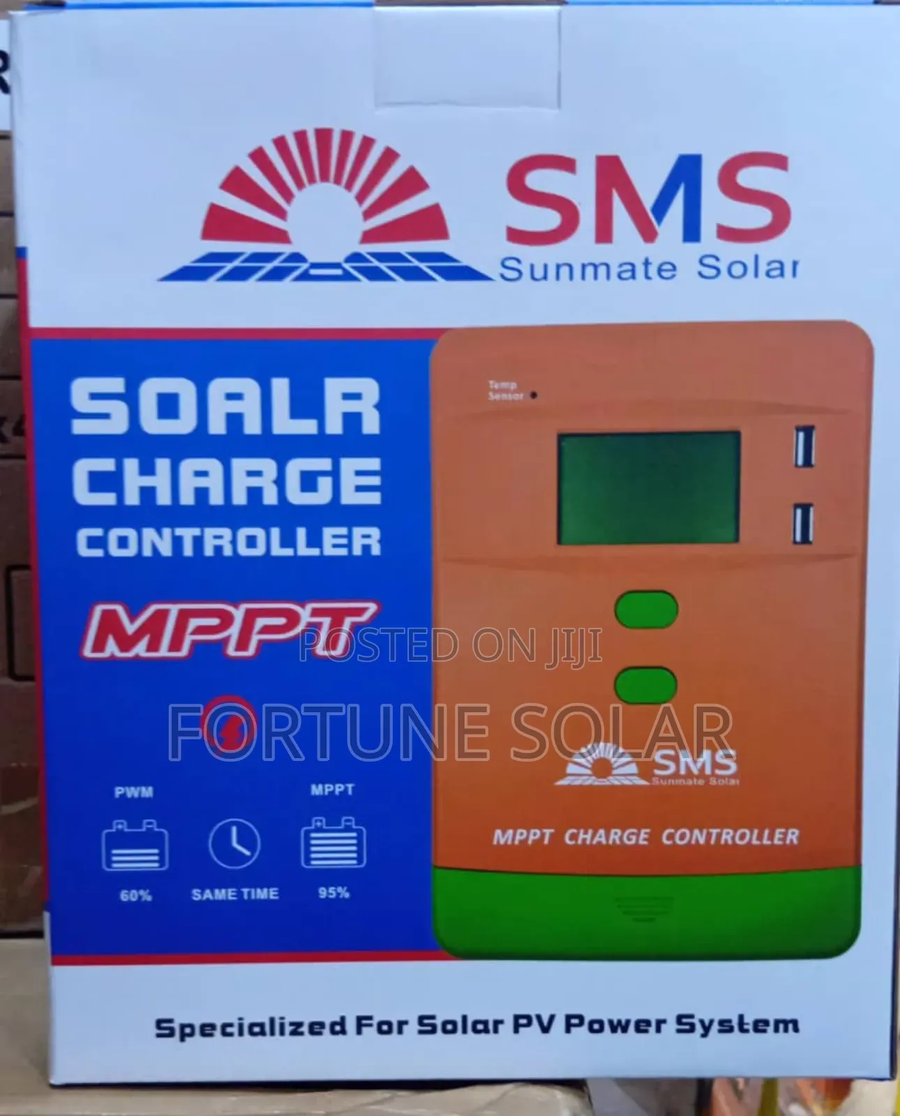 SMS Chanrge Controller MPPT 30a