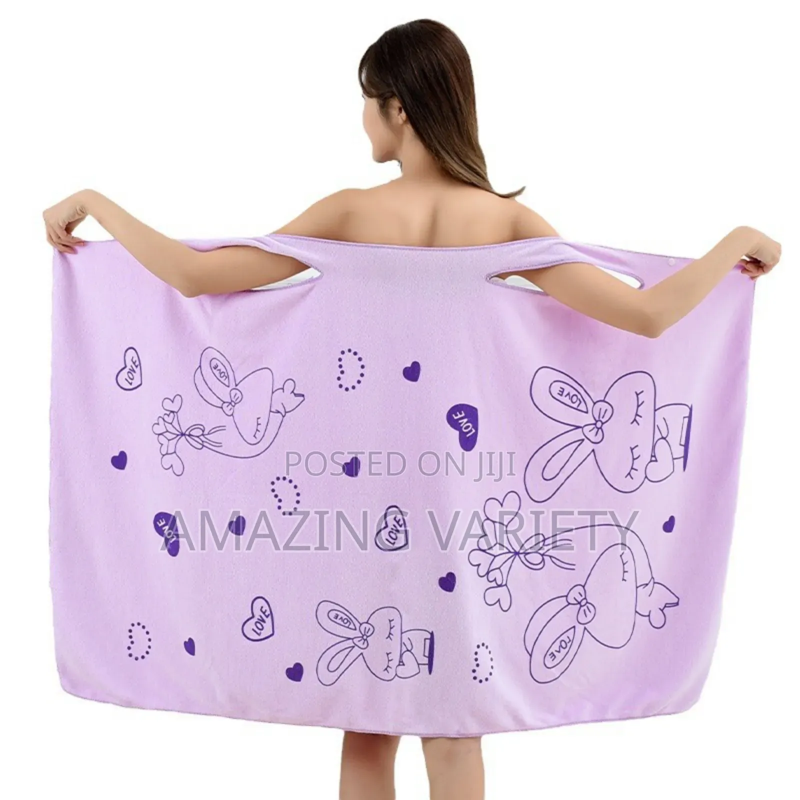 Wearable Wrap Towel Spa Beach Souvenir