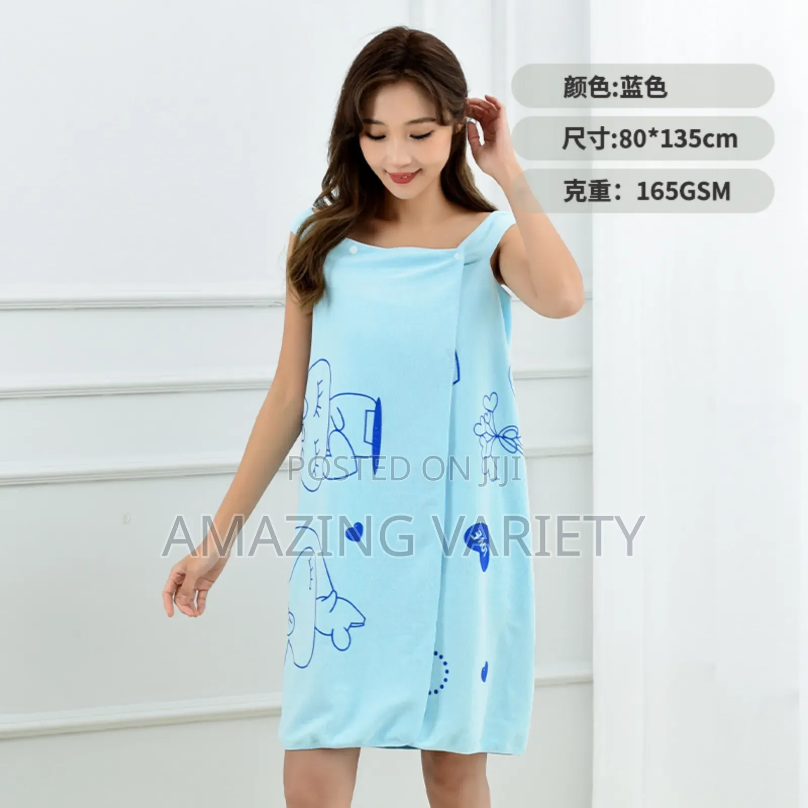 Wearable Wrap Towel Spa Beach Souvenir