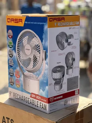 Qasa Rechargeable Table/Desktop Fan