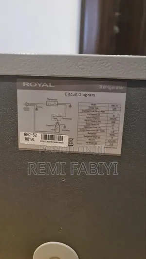 Single Door 50l Royal Bedside Fridge