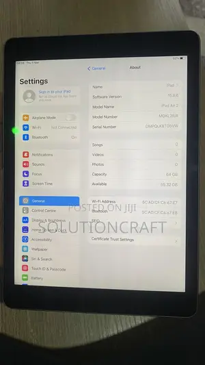 Apple iPad Air 2 64 GB Black