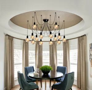 Spider Style Chandelier – Modern Industrial Ceiling Light