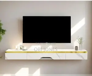 Tv Wall Shelf With Drawers Tv Cabinet