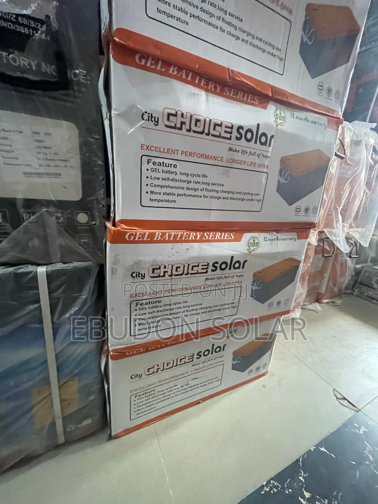Solar Gel Battery 220ah Choice