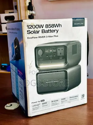 Ecoflow River 3 Max Plus 1200w 858wh Power Station