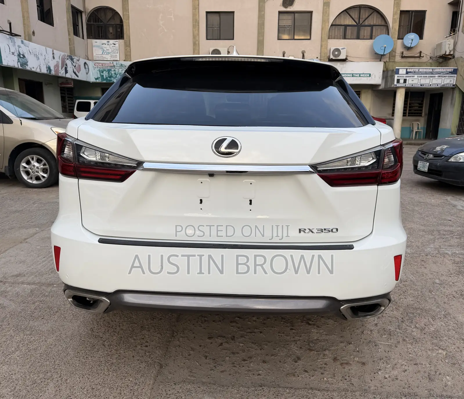 Lexus RX 350 AWD 2017 White