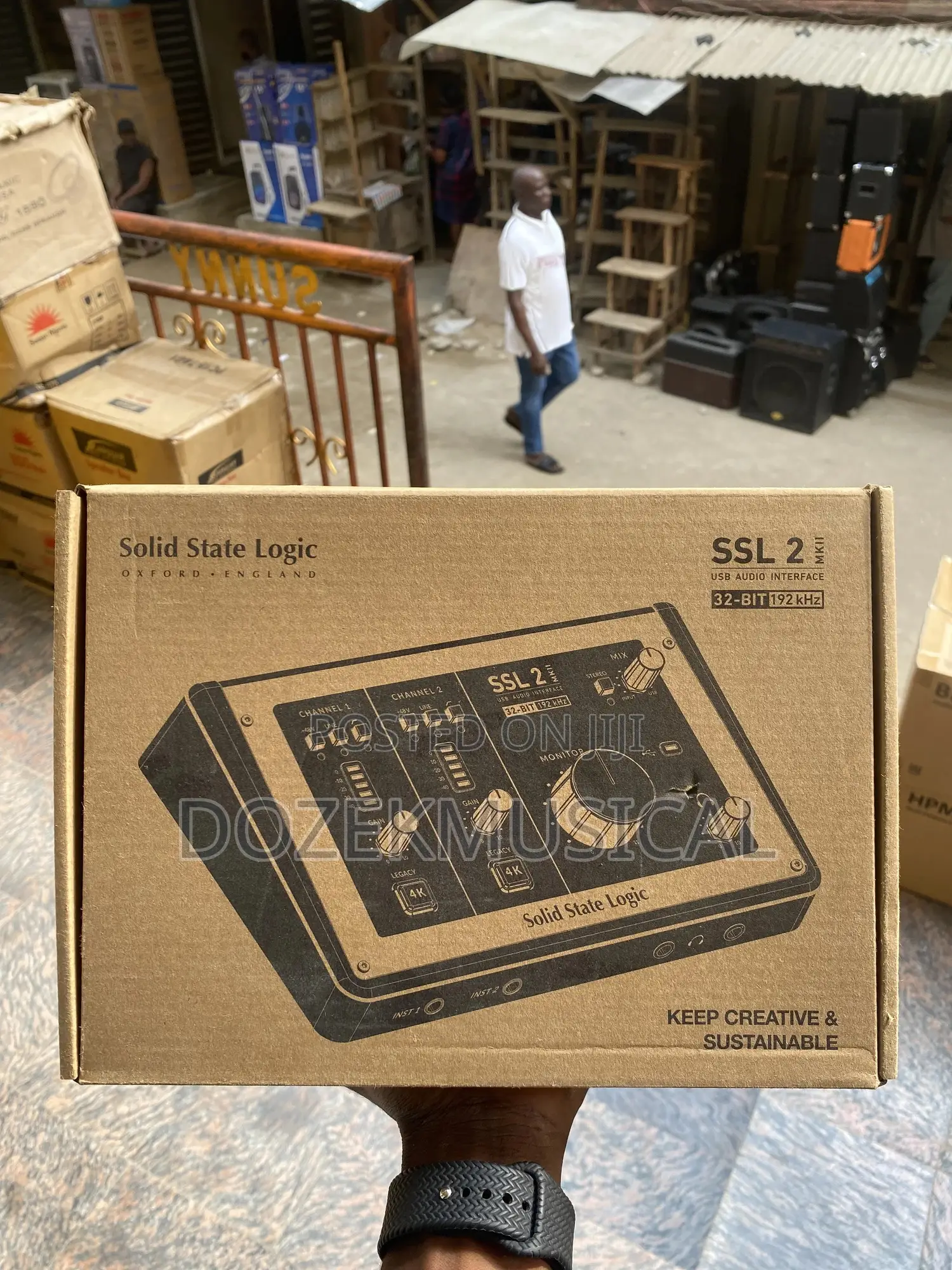 SSL 2mkii Audio Soundcard