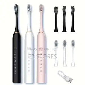 Electric Toothbrush | 6 Modes Usb Rechargeable Waterproof
