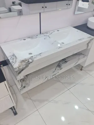 120cm Marble Cabinet Mirror