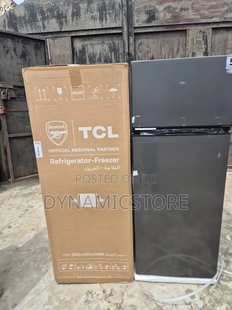 TCL Double Doors Refrigerator 175l