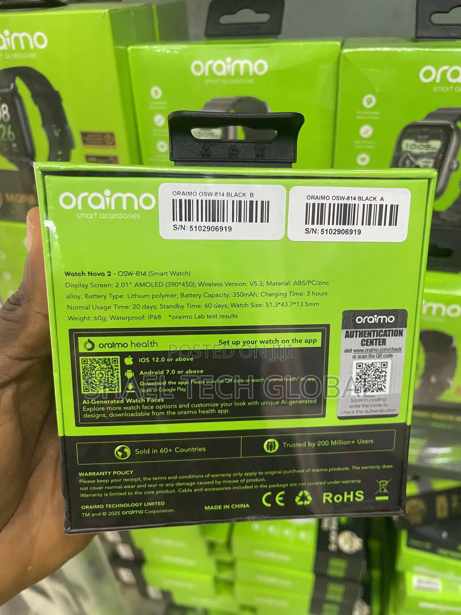 Oraimo Osw 814 Watch Nova 2