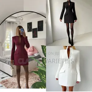 Elegant Stylish Button Dress