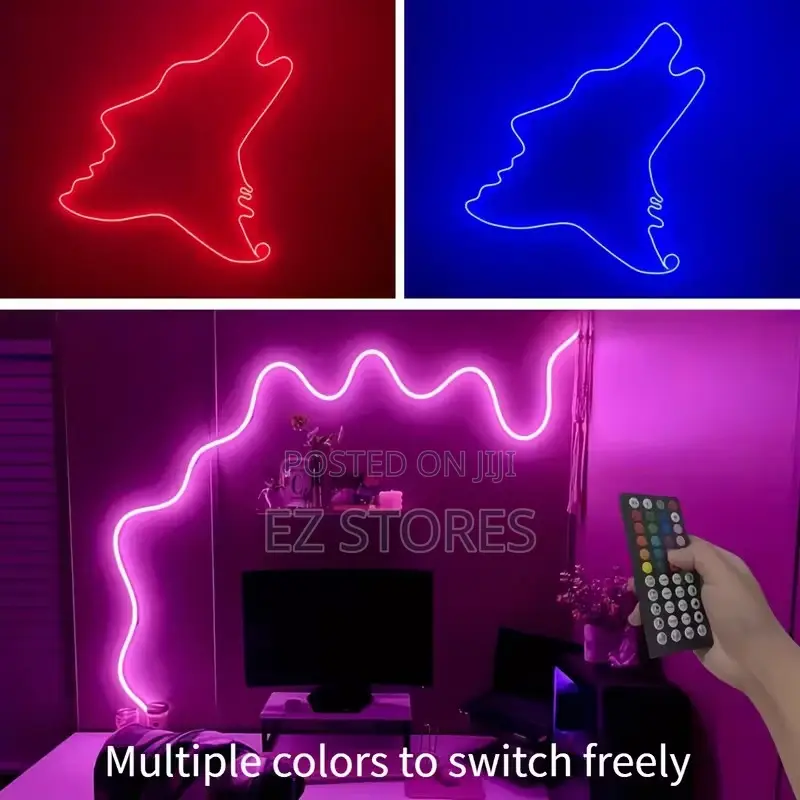 RGB Led Strip Lights | Music Sync Remote Control for Bedroom Party
