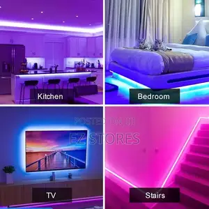 RGB Led Strip Lights | Music Sync Remote Control for Bedroom Party